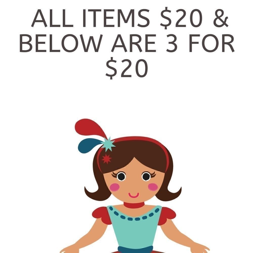 Bundle 3 items that are priced $20 not over 5 pounds